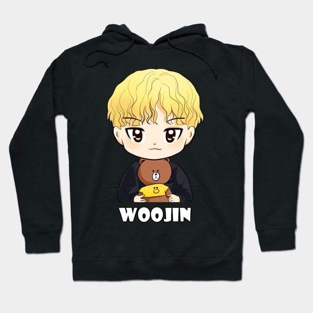 LySaTee Stray Kids Bang Chan Chibi Hoodie